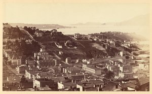 [Golden Gate a partir de Telegraph Hill, S.F.] de Carleton Watkins