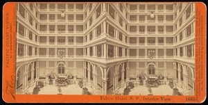 Palace Hotel, SF, Vista Interior
