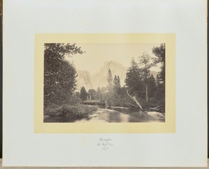 Tasayac. O Half Dome 5000 ft de Carleton Watkins
