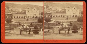The Plaza, Los Angeles de Carleton Watkins