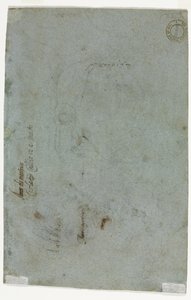 Esboço da cabeça de uma criança (verso)
