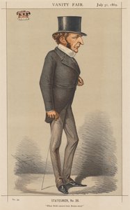 Vanity Fair: Statesman No. 26 "Quando o nascimento não pode liderar, o cérebro deve."