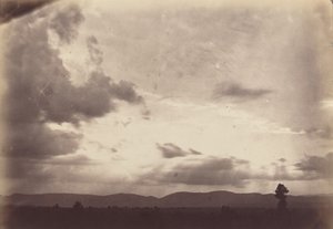 Estudo da Nuvem, Roman Campagna, c. 1860. de Carlo Baldassare Simelli