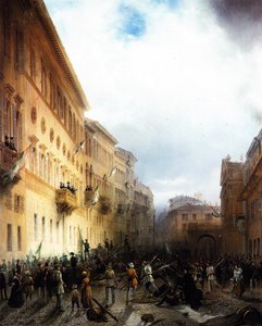 Risorgimento: Os cinco dias de Milão de Carlo Bossoli