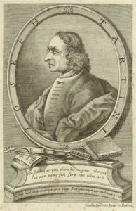 Pessoa retratada:  Giuseppe Tartini de Carlo Calcinotto