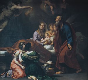 Natividade de Maria de Carlo Cignani