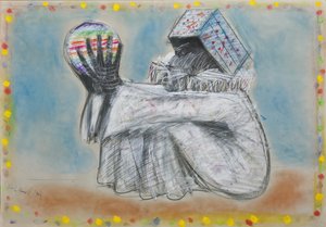 Sem título (suportes mistos em papel) de Carlo Cremaschi