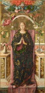 A Imaculada Conceição. 1492 de Carlo Crivelli