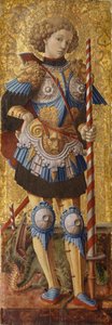 São Jorge, 1472. de Carlo Crivelli