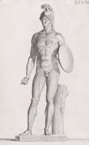 Estátua de Marte, 1734