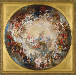 Glorificação da Cruz (óleo sobre tela)