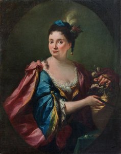 Retrato de Caterina Corbelini (?), c.1730 (óleo sobre tela)