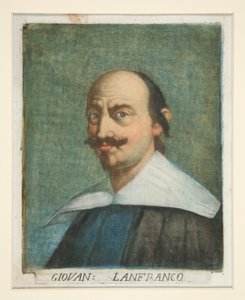 Giovanni Lanfranco, de Portraits of Painters de Carlo Lasinio