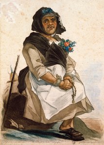 La basana (mulher desleixada e desleixada)