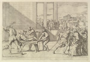 Martírio de Santo André. de Carlo Maratta or Maratti