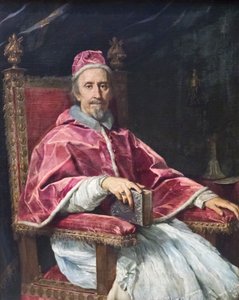 Retrato de Clemente IX de Carlo Maratta or Maratti
