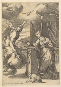 A Anunciação. de Carlo Maratta or Maratti