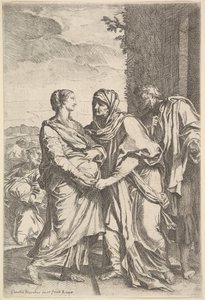 A visitação. de Carlo Maratta or Maratti
