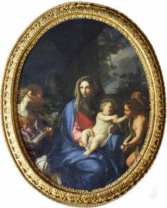 Virgem com Criança e São João de Carlo Maratta or Maratti
