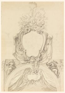 Decoração de um portal arqueado de Carlo Marchionni