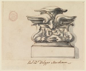 Design para um ornamento de Carlo Marchionni