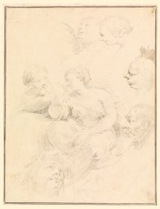 Desenho, esboços figurativos, 1775 de Carlo Marchionni