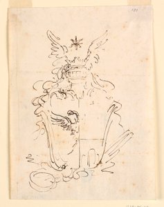 Esboço para brasão de Carlo Marchionni