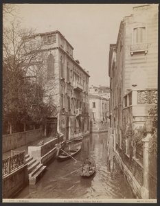 Rio delle Erbe e Palácio Van-Axel de Carlo Naya