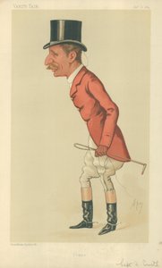 Capitão Arthur Smith, Cachorrinho, 6 de dezembro de 1884, desenho animado da Vanity Fair