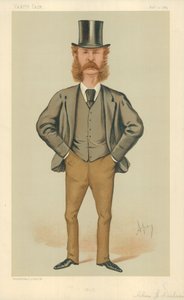 Sr. Charles Henry Wilson, Hull, 21 de fevereiro de 1885, desenho animado da Vanity Fair de Carlo Pellegrini