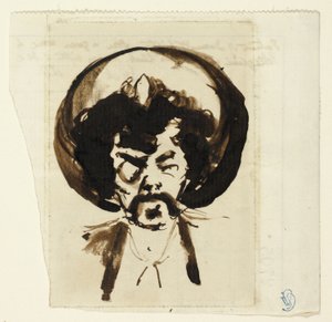 Retrato de Whistler de Carlo Pellegrini