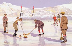 O ringue de caracóis (cor litho) de Carlo Pellegrini