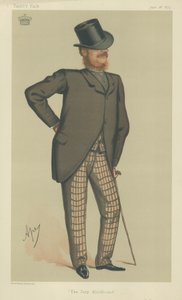 O Conde de Abergavenny de Carlo Pellegrini