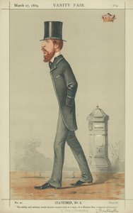 O Marquês de Hartington de Carlo Pellegrini