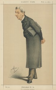 O ilustre William Monsell (cor litho) de Carlo Pellegrini