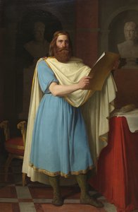 Alarico II, Rei Visigótico, 1856 de Carlos María Esquivel y Rivas