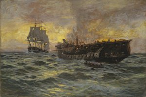 Engajamento entre a Constituição da Fragata dos EUA e o HMS Java, 1897