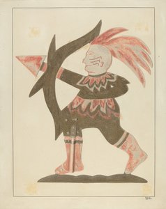 Cata-vento indiano, c. 1936. de Carol Larson