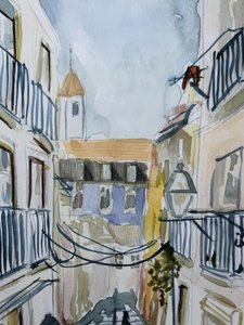 Rua encantadora da cidade de Carola Cedell