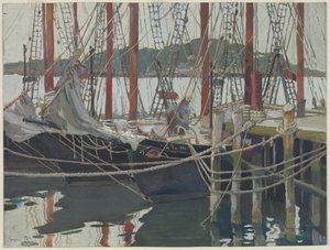 Dias ociosos, Gloucester, Massachusetts de Caroline Coit