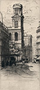 A Igreja de São Sulpício, 1915 de Caroline Helena Armington