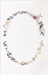 Jane Austen Garland, 2008 (wc e lápis sobre papel) de Caroline Hervey Bathurst