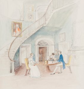 Mr Darcy Writing, 2010 (wc no papel)