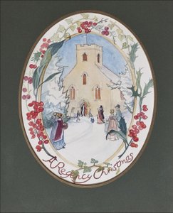 Regency Christmas, 2008 (wc no papel) de Caroline Hervey Bathurst