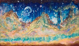Dream Of Ithaca, 2005 (acrílico e tinta sobre tela)