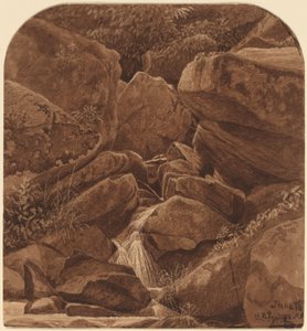 Rochas e cachoeira de Casimir Clayton Griswold