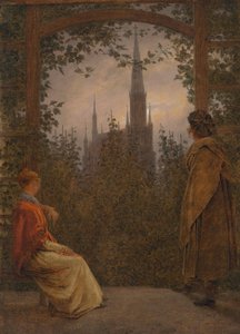 Pavilhão de jardim de Caspar David Friedrich