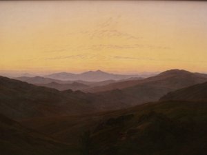 Alemão: As Montanhas Gigantes As Montanhas Gigantes de Caspar David Friedrich