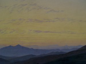 Alemão: As Montanhas Gigantes As Montanhas Gigantes de Caspar David Friedrich