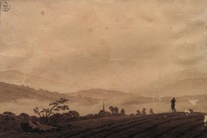 Nebelmorgen de Caspar David Friedrich
